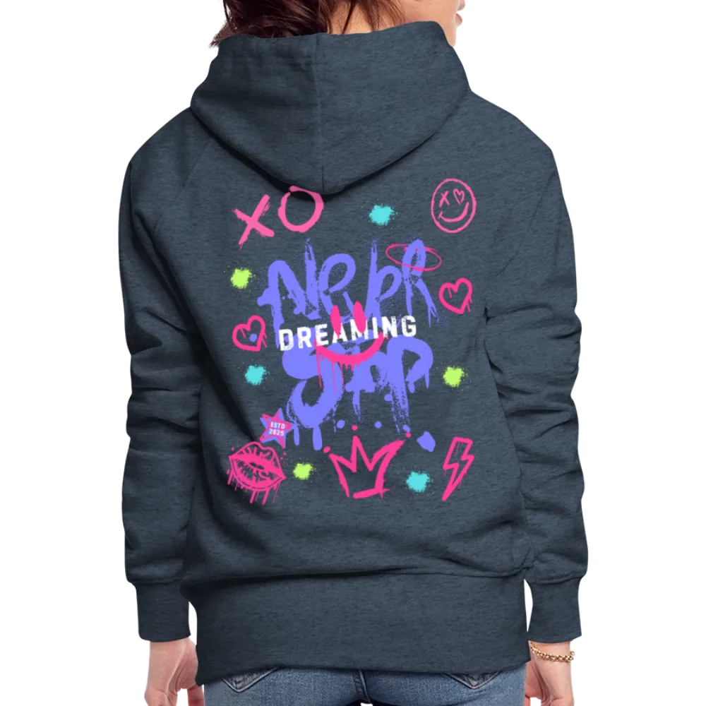 Women’s Premium Hoodie - heather denim