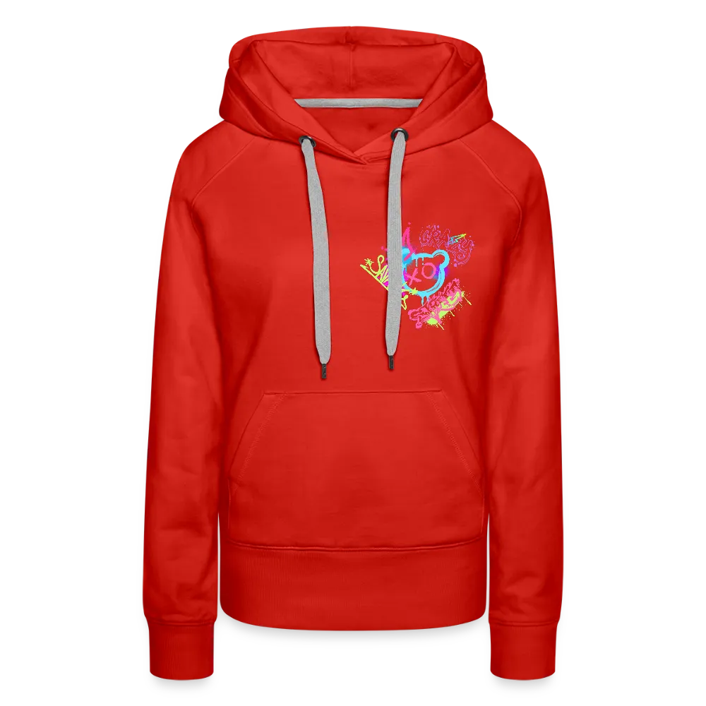 Women’s Premium Hoodie - red