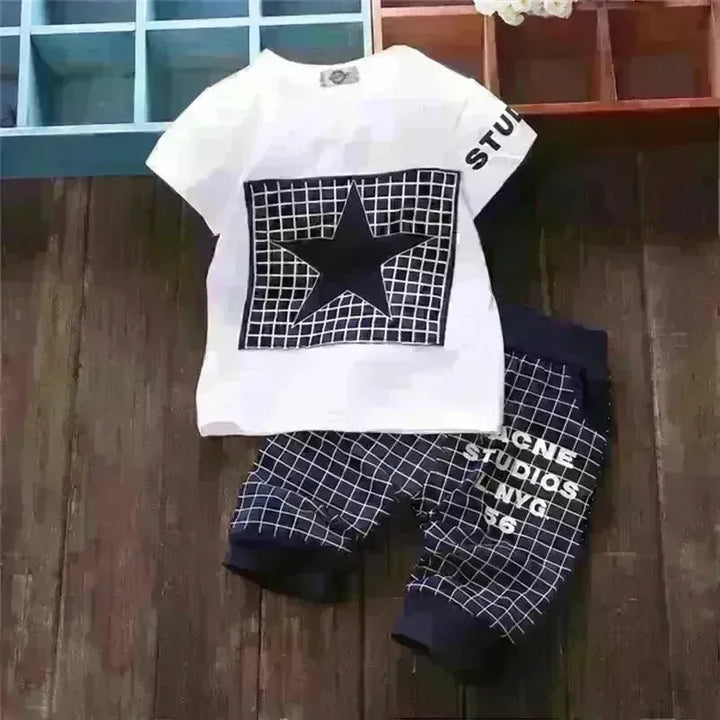 Baby Boy Summer Star Set - Jessiz Boutique