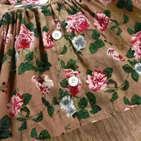 Baby Girl Floral Dress Romper Headband Set - Jessiz Boutique