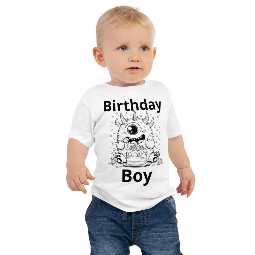 Birthday Boy Baby Jersey Short Sleeve Tee - Jessiz Boutique