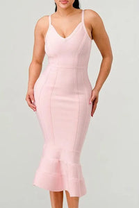 Bodycon Midi Dress - Jessiz Boutique