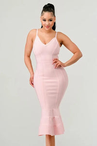 Bodycon Midi Dress - Jessiz Boutique