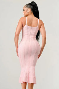 Bodycon Midi Dress - Jessiz Boutique