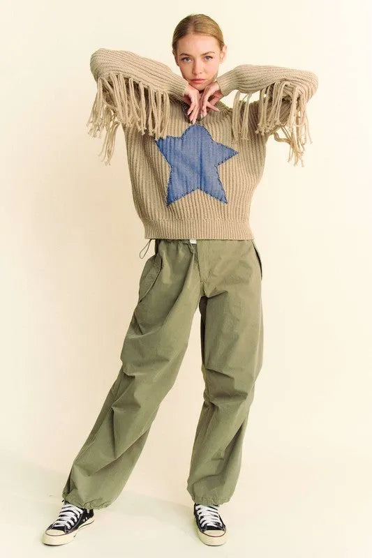 Davi & Dani Drawstring Baggy Pants with Pockets - Jessiz Boutique