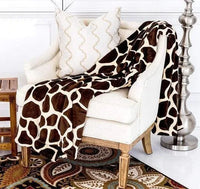 Giraffe Super Soft Cozy Bed Throw Flannel Blanket - Jessiz Boutique