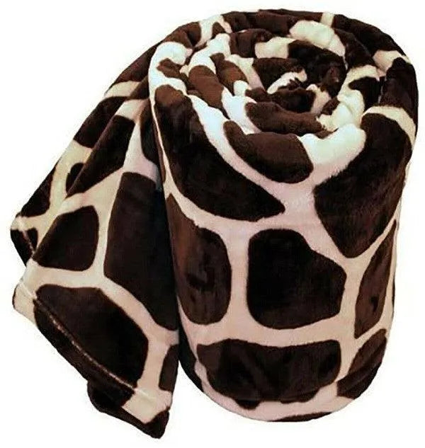 Giraffe Super Soft Cozy Bed Throw Flannel Blanket - Jessiz Boutique