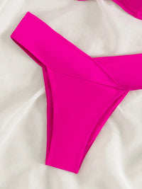Solid Color Bikini Sexy Swimsuit