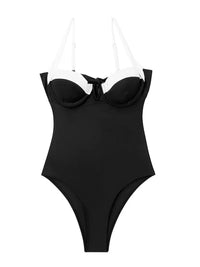 Women's New One-Piece Swimsuit Slim High Stretch Swimsuit