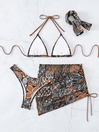 Sexy Bikini Four Piece Set