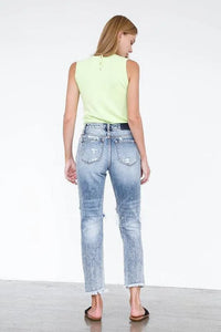 Insane Gene High Rise Straight Jeans - Jessiz Boutique
