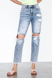 Insane Gene High Rise Straight Jeans - Jessiz Boutique