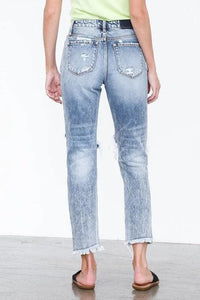 Insane Gene High Rise Straight Jeans - Jessiz Boutique