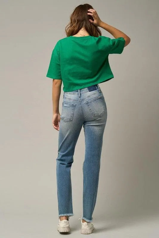 Insane Gene Mid-Rise Slim Tapered Jeans - Jessiz Boutique