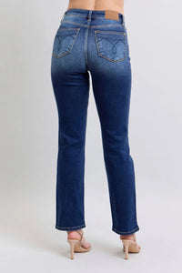 Judy Blue Full Size Washed Straight Leg Jeans with Pockets - Jessiz Boutique