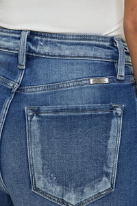 Kancan Button Fly High Rise Raw Hem Denim Shorts - Jessiz Boutique