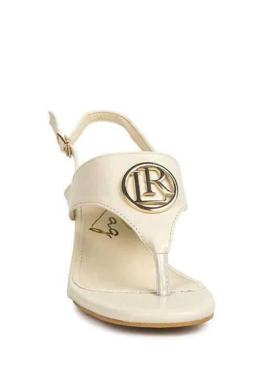 Monde Block Heel Thong Sandals - Jessiz Boutique