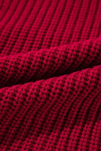 Off Shoulder Ribbed Knit Sweater - Jessiz Boutique