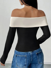 One-Shoulder Bow Knot Top - Jessiz Boutique