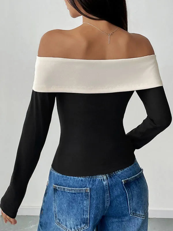 One-Shoulder Bow Knot Top - Jessiz Boutique