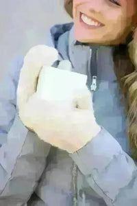 Plush Fur Lined Mittens - Jessiz Boutique