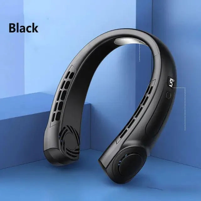 Portable LED Display Hanging Neck Fan Air Conditioner - Jessiz Boutique