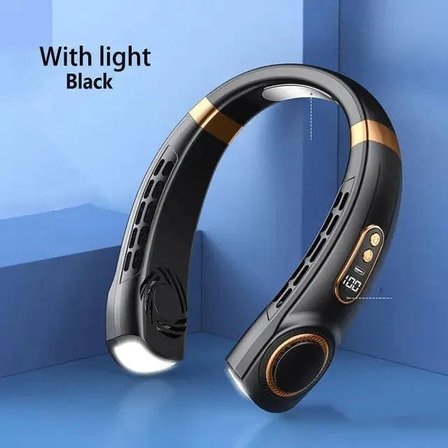 Portable LED Display Hanging Neck Fan Air Conditioner - Jessiz Boutique