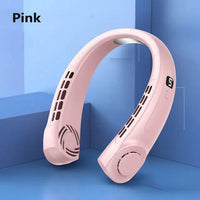 Portable LED Display Hanging Neck Fan Air Conditioner - Jessiz Boutique