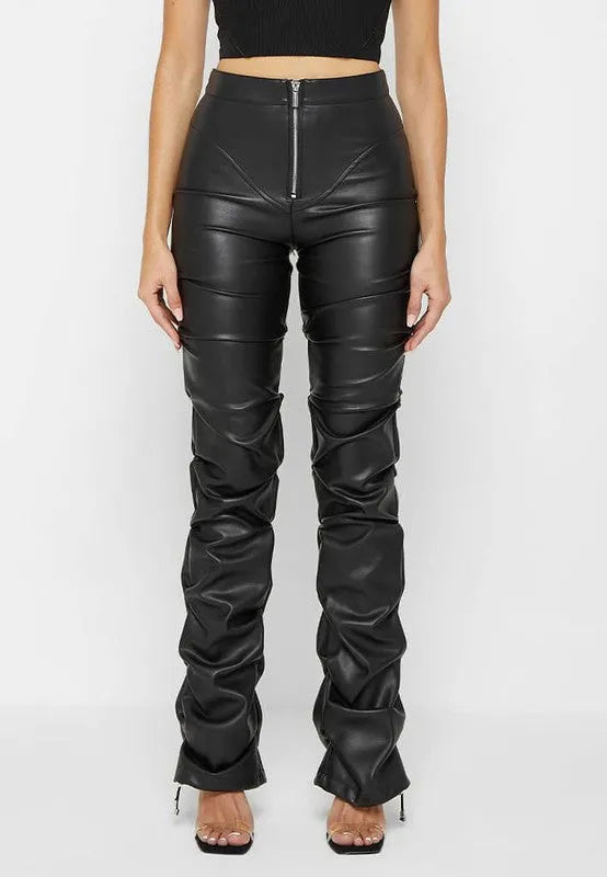 Sexy PU Leather Pants - Jessiz Boutique