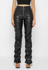 Sexy PU Leather Pants - Jessiz Boutique
