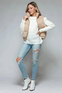 Snobbish Fine Fur Lining Quilted Vest - Jessiz Boutique