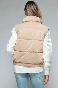 Snobbish Fine Fur Lining Quilted Vest - Jessiz Boutique