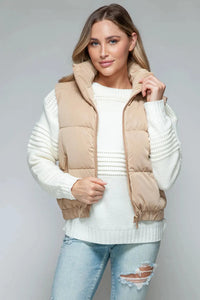Snobbish Fine Fur Lining Quilted Vest - Jessiz Boutique