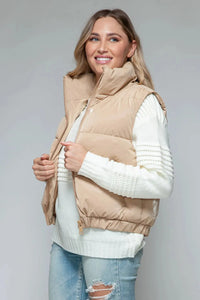 Snobbish Fine Fur Lining Quilted Vest - Jessiz Boutique