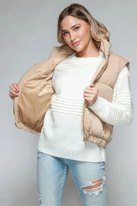 Snobbish Fine Fur Lining Quilted Vest - Jessiz Boutique