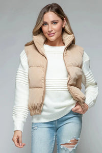 Snobbish Fine Fur Lining Quilted Vest - Jessiz Boutique