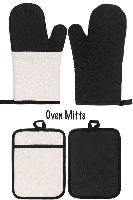 Valentine's Day Coffee is My Valentine Mitt Glove - Jessiz Boutique