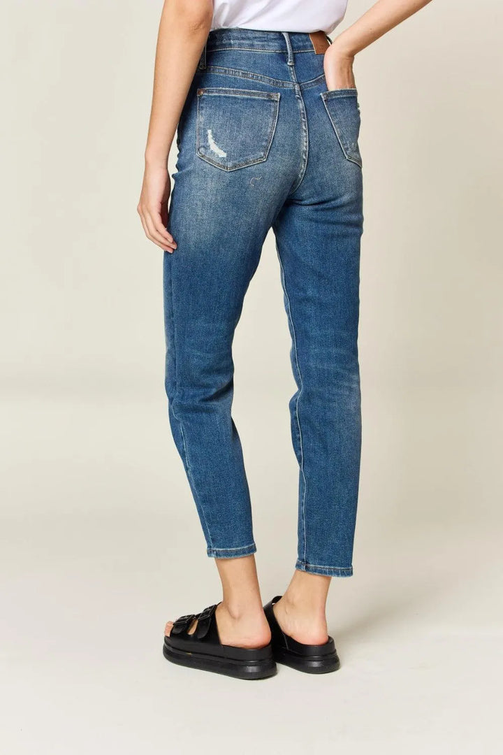 Judy Blue Tummy Control High Waist Slim Jeans - Jessiz Boutique