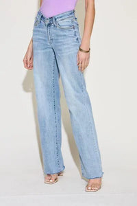 Judy Blue V Front Waistband Straight Jeans - Jessiz Boutique