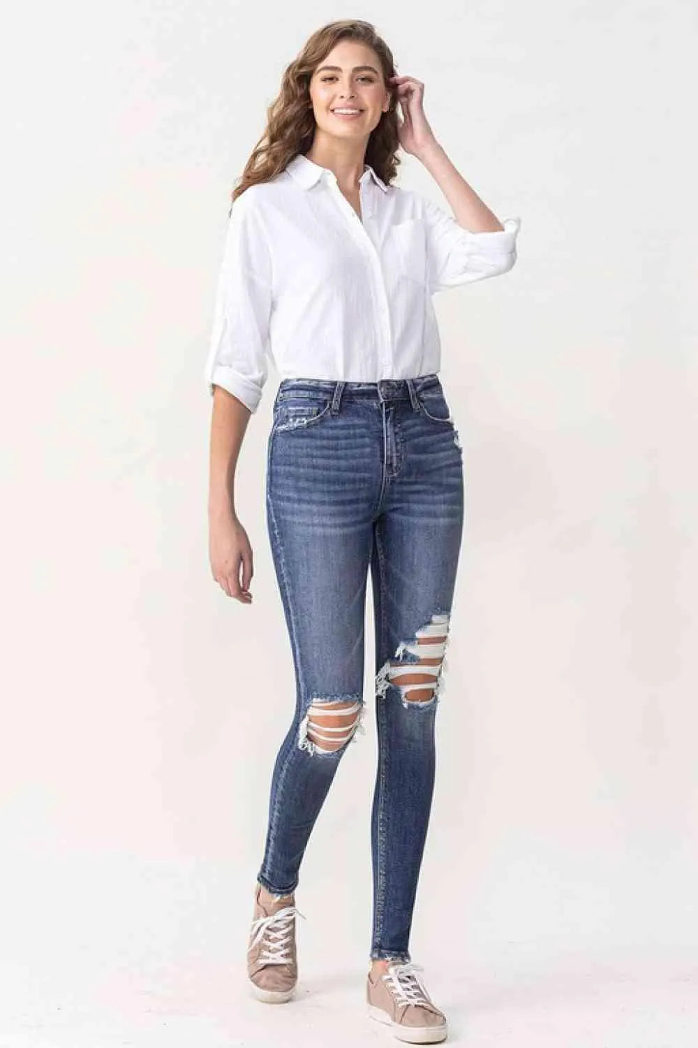 Lovervet Hayden High Rise Skinny - Jessiz Boutique