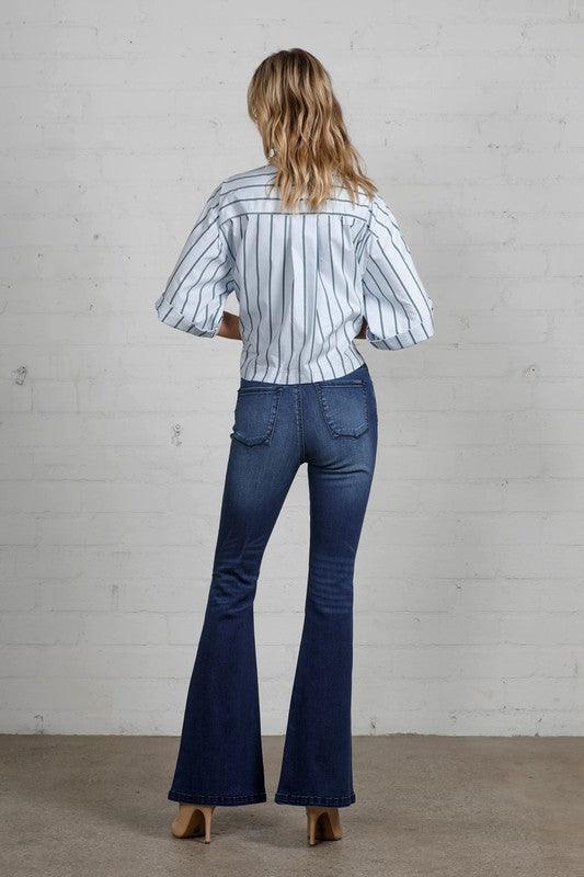 Insane Gene High Rise Wider Flare Jeans