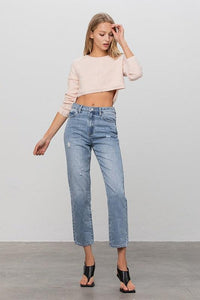 Insane Gene High Rise Straight Jeans - Jessiz Boutique