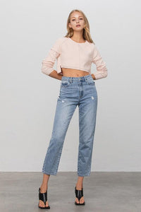 Insane Gene High Rise Straight Jeans - Jessiz Boutique