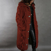 Women's Cardigan Large Size Sweater Coat