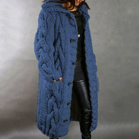 Women's Cardigan Large Size Sweater Coat