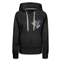 Never Stop Dreaming Premium Graffiti Hoodie - black