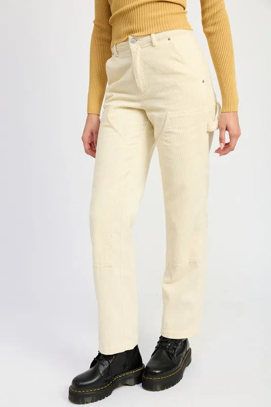 Corduroy Pants with Pockets