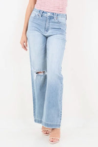 Corset High Rise Modern Wide Jeans