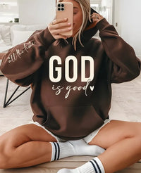 God is Good all the time Graphic Hoodie Sweatshirt