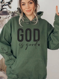 God is Good all the time Graphic Hoodie Sweatshirt